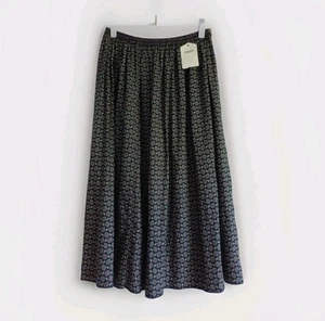 Vintage LIBERTY 'Ready to sew' Pleated Skirt Cotton Modal Blend Waist 30" /76 cm - Picture 1 of 9