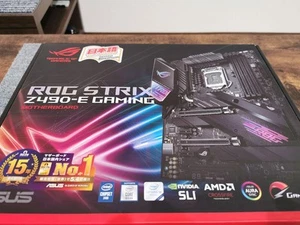 Rog Strix Z490-E Gaming Motherboard Atx Intel Lga 1200 Pcie 4.0 Wifi High - Picture 1 of 8