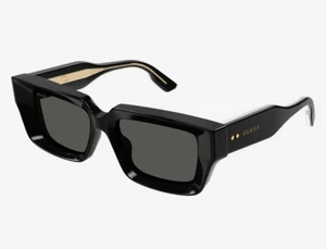 GUCCI GG1529S black rectangular sunglasses NEW - Picture 1 of 7