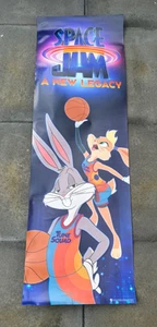 RIESIGES Space Jam A New Legacy Vinyl Filmposter Banner 150x50cm Bugs Bunny Teaser - Bild 1 von 9