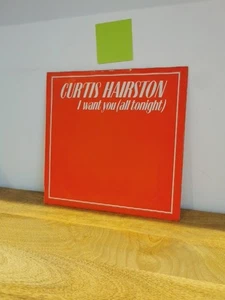 Vintage CURTIS HAIRSTON "I Want You" 12" VINYL single (1983) VG - Foto 1 di 3