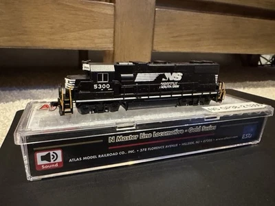 Atlas N Scale Norfolk Southern NS GP38-2 5300 DCC ESU Loksound VERY RARE - Image 1 of 2