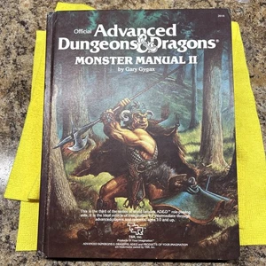 Monster Manual II 2 (Advanced Dungeons & Dragons) 1983 Gary Gygax TSR 2016 🔥🔥 - Picture 1 of 8