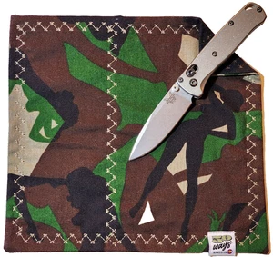 50 WAYS POCKET POCKET HANK Everyday Carry EDC Handkerchief Girl Camo Camouflage - Picture 1 of 3