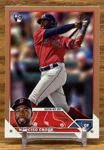 NARCISO CROOK Gold /2023 Parallel Rookie | 2023 Topps Update REDSOX #US186 - Picture 1 of 2
