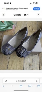 Graue Prada Schuhe Größe 5 - Bild 1 von 7