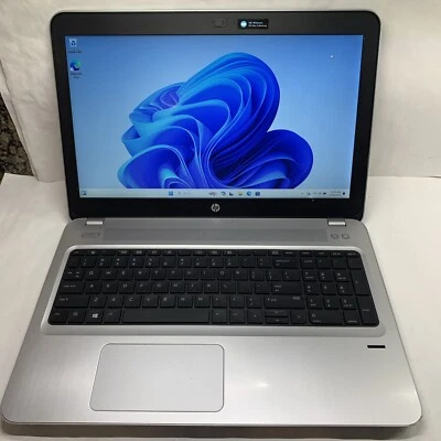 Ноутбук HP ProBook 455 G4 15 дюймов AMD A10-9600P 2,40 ГГц твердотельный накопитель 8 ГБ RAM 256 ГБ Win 11 Pro - Изображение 1 из 4