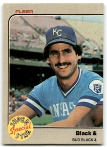 1983 FLEER BUD BLACK KANSAS CITY ROYALS #644 - Picture 1 of 2