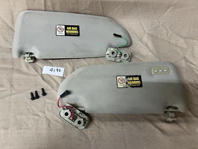 2003-06 VOLVO XC90 PARASOL CONJUNTO DE 2 ILUMINADOS ELÉCTRICOS IZQUIERDA Y DERECHA OEM Foto 1 de 4