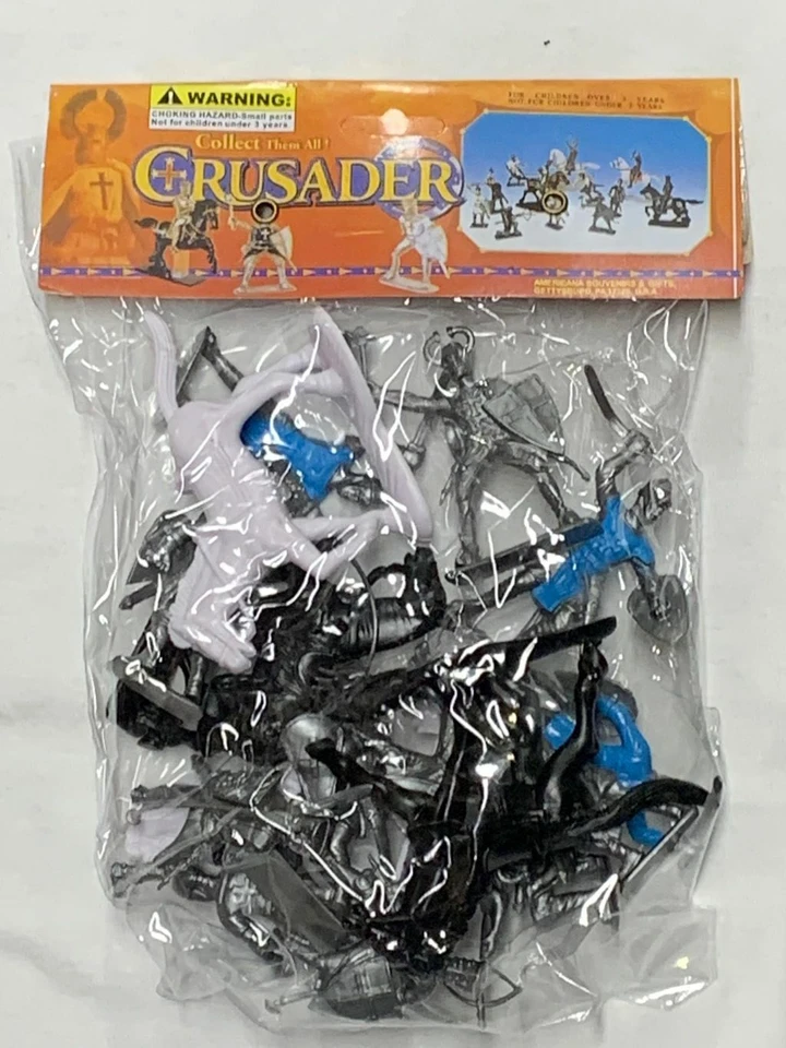 The Crusaders Action Figures Horses and Playset New  - Image 1 of 1