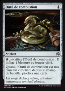 Magic MTG Tradingcard Aether Revolt 2017 Implement of Combustion 155/184 FRENCH - Imagen 1 de 1