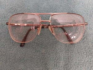 Swank Optisch Herren Augenglas Rahmen KODIAK Goldton Vintage 58 16 140 - Bild 1 von 4