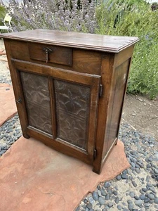 French Provincial Pannetierre Food Cupboard / cabinet - Chestnut & Oak - Picture 1 of 19