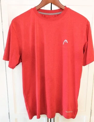 Camiseta/camiseta Head Hypertek roja de manga corta para hombre talla M usada en excelente estado Foto 1 de 4
