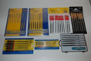 Nadelfeilen Holzraspeln Schlüsselfeilen verschiedene Sets + Ausführungen Neu Ovp - Picture 1 of 11