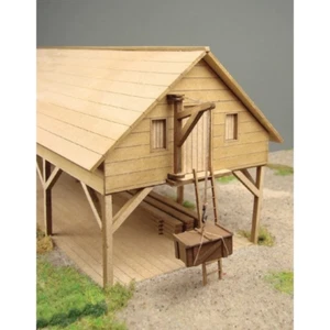 Railway Miniatures RMHO:037 HO/OO Gauge Store Shed Laser Cut Kit - Picture 1 of 1