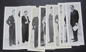 Radio review Periodical, Broadcasting stars 1936. 10 trade cards - Picture 1 of 5