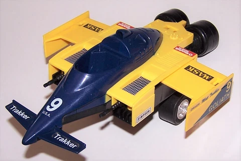 1987 M.A.S.K. Goliath Matt Trakker Indy Race Car #9 Transforming Kenner Vehicle Cover