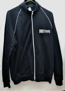 American Apparel Men's Long-Sleeve Zip Black Jacket XL - Picture 1 of 3