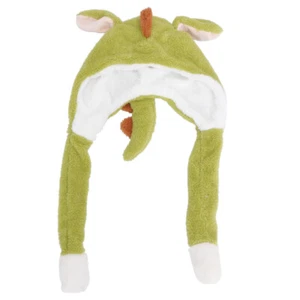 Winter Animals Ear Moving Hat Winter Outdoor Headgear Ear Jumping Hat Kids - Picture 1 of 12