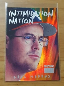 1999 Skybox Premium Intimidation Nation Greg Maddux SP Rare HOF Braves 19/99 - Picture 1 of 2