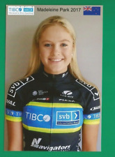 CYCLISME  PHOTO cycliste MADELEINE PARK équipe TIBCO SILICOM VALLEY BANK 2017