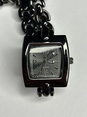 Decree Women's Black Bracelet Watch With Chains - Image 1 of 4