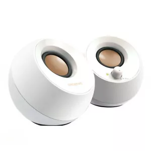 Creative 51MF1680AA001 Lautsprechersystem CREATIVE PEBBLE WW-R N weiß - Bild 1 von 2
