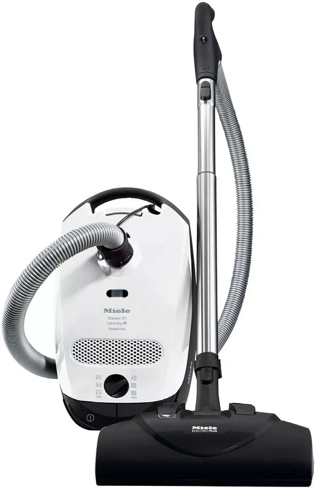 Miele Classic C1 Cat and Dog Canister Vacuum Cleaner Lotus White open box - Image 1 of 1