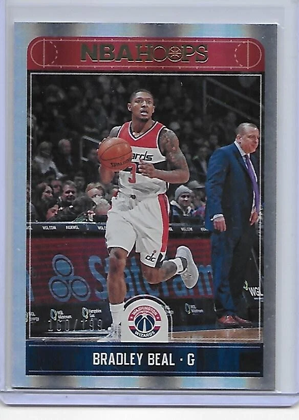 2017-18 Hoops Premium /199 BRADLEY BEAL Washington Wizards #245 - Image 1 of 1