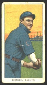 1909 T206 Billy Campbell Piedmont - VG