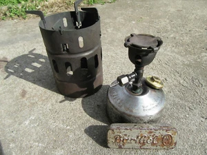VTG WW2 WWII GERMAN GUSTAV BARTHEL JUWEL 34 CAMP MILITARY STOVE BENZIN PETROL - Picture 1 of 12