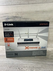 D-Link DIR-855 Xtreme N Duo Media Router - 300Mbps, 802.11n (Draft N) 4 Port Gig - Picture 1 of 6