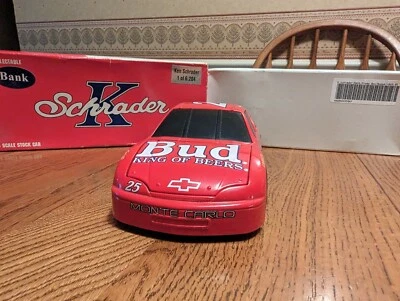 Ken Schrader 1995 Budweiser Action 1/24 Black Window Bank NASCAR Hendrick RARE!! - Image 1 of 4