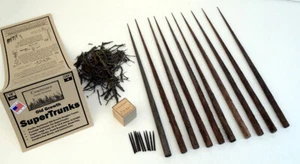 Real Wood Trunks for Making Model Fir Trees, Cedar 11 Inches, All Scale Low$SHIP - Picture 1 of 7