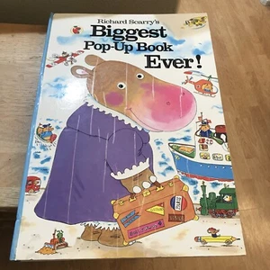 Rare Collectible Richard Scarry's Biggest Pop-Up Book Ever! - Hard Cover - 1998 - Picture 1 of 7