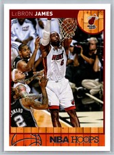 2013-14 NBA Hoops LeBron James #62 NM-Mint