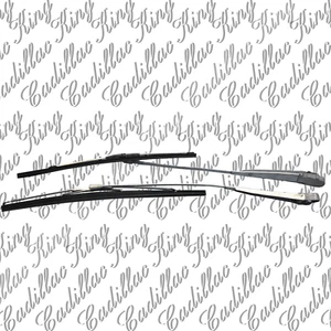 85 Eldorado Windshield Wiper Arms + Blades original SET OEM USED - Picture 1 of 18