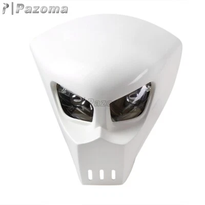 Carenado de faros alienígenas de 12 V para moto Yamaha Honda Street Naked Foto 1 de 4