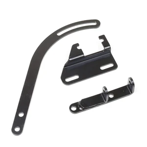 Bloque pequeño Chevy con bomba de agua corta NEGRO soporte alternador SBC SWP 283 350 - Imagen 1 de 6