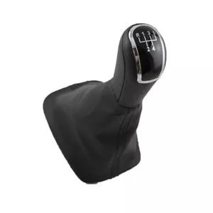 5 Gang Schaltknauf + Schaltsack für Skoda Fabia MK1 2000-2008 mit Rahmen - Picture 1 of 7