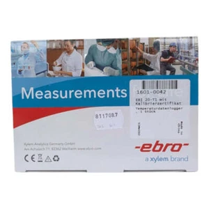 Ebro Xylem EBI20-T1 Temperatur Datenlogger Messgröße -30-70°C - Bild 1 von 1