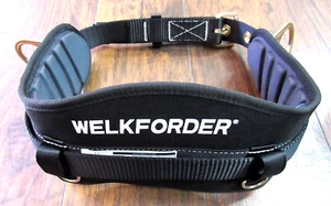 WELKDÄDER Cintura corpo fibbia lingua con cuscinetto vita a caldo WFB002 NUOVA SENZA ETICHETTE - Foto 1 di 3