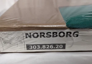 Ikea NORSBORG Chaise Lounge Section Cover Slipcover EDUM BRIGHT GREEN New SEALED - Picture 1 of 3
