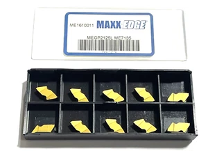Maxx-Edge Carbide Inserts MEGP 2125L Grade ME7135 Groove Turning Inserts 10 Pack - Picture 1 of 1