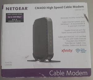 NETGEAR CM400-1AZNAS 100 Mbps Modem NIB - Picture 1 of 7
