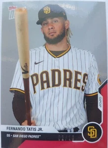 Fernando Tatis Jr. PADRES 2020 TOPPS NOW ROAD TO OPENING DAY RED 2/10 OD-424 - Picture 1 of 4