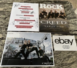 Classic Rock Ausgabe 331 Creed Magazin & signierte handsignierte Setlist - schneller Versand ✅ - Bild 1 von 8