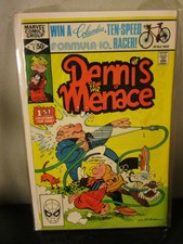 DENNIS THE MENACE #1 Marvel 1981 1987 BAGGED ~ BOARDED~
