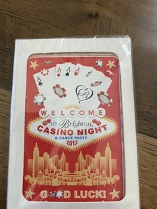Brighton Collectibles Special Casino Night Playing Cards Brighton Lover NEW - Picture 1 of 4